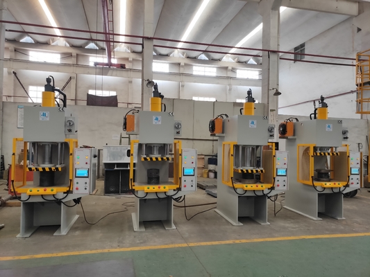 imprensa hidráulica metalúrgica 2.5KW do quadro de 40T C para o processamento do metal