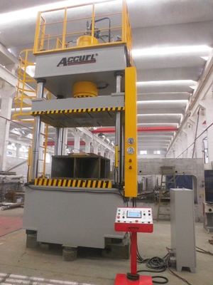 metal da coluna 315T quatro que processa o OEM profundo da imprensa hidráulica da tração