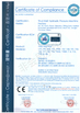 China Wuxi Meili Hydraulic Pressure Machine Factory Certificações